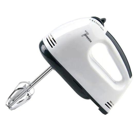 7-Speed Electric Hand Mixer – Multifunction Kitchen Egg Beater & Dough Mixer