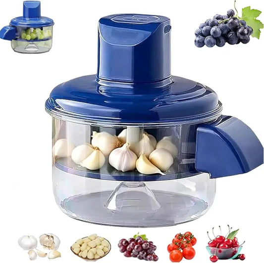 5-Blade Automatic Fruit Peeler & Garlic Peeler Machine – Multifunction Kitchen Tool
