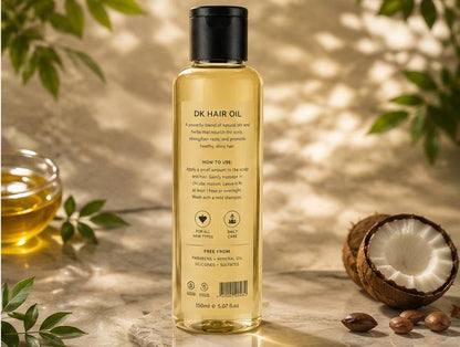 DK Hair Oil – Natural & Organic Hair Growth Oil